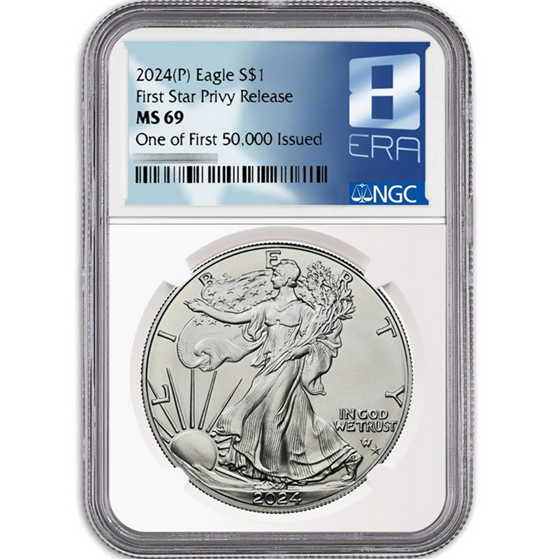 2024 Star Privy SAE MS69 NGC | SilverTowne