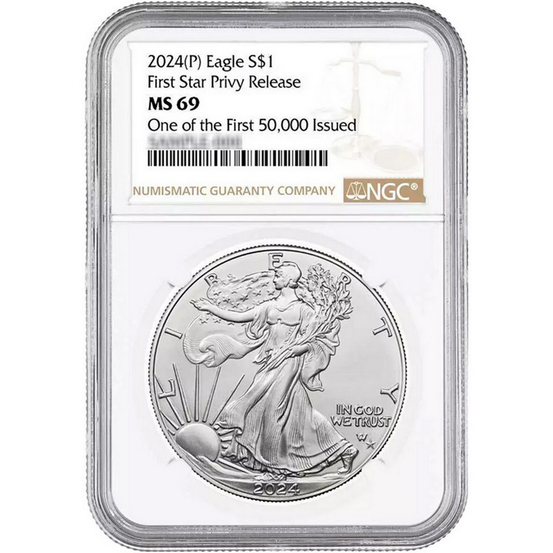 2024 Star Privy SAE MS69 NGC | SilverTowne