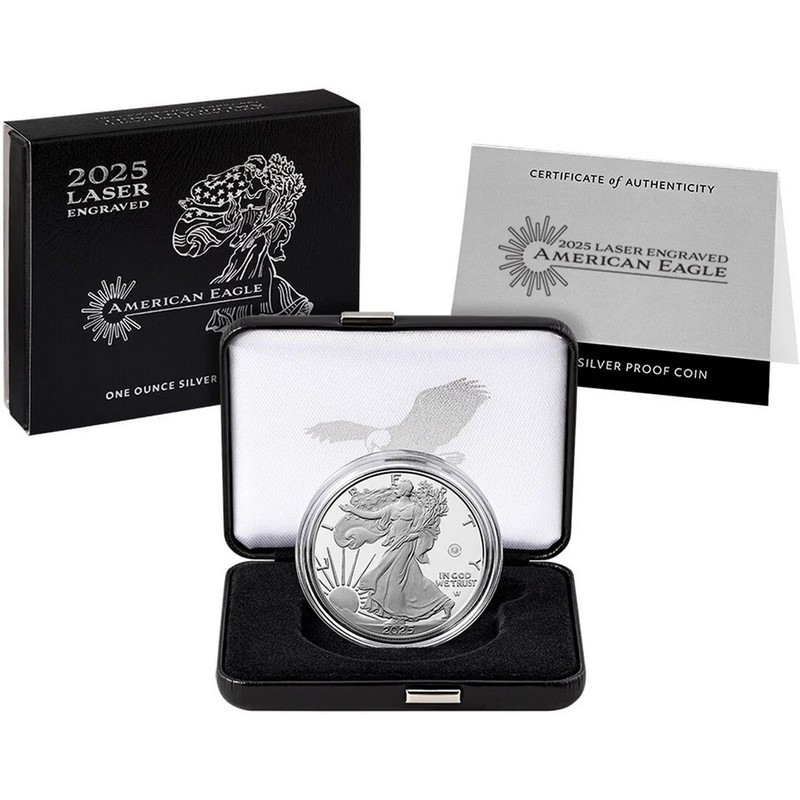 2025 W SAE Laser Engraved Privy Coin | SilverTowne