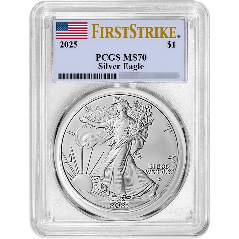 2025 SAE MS70 FS PCGS | SilverTowne
