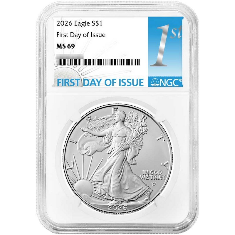 2026 SAE MS69 FDI NGC | SilverTowne
