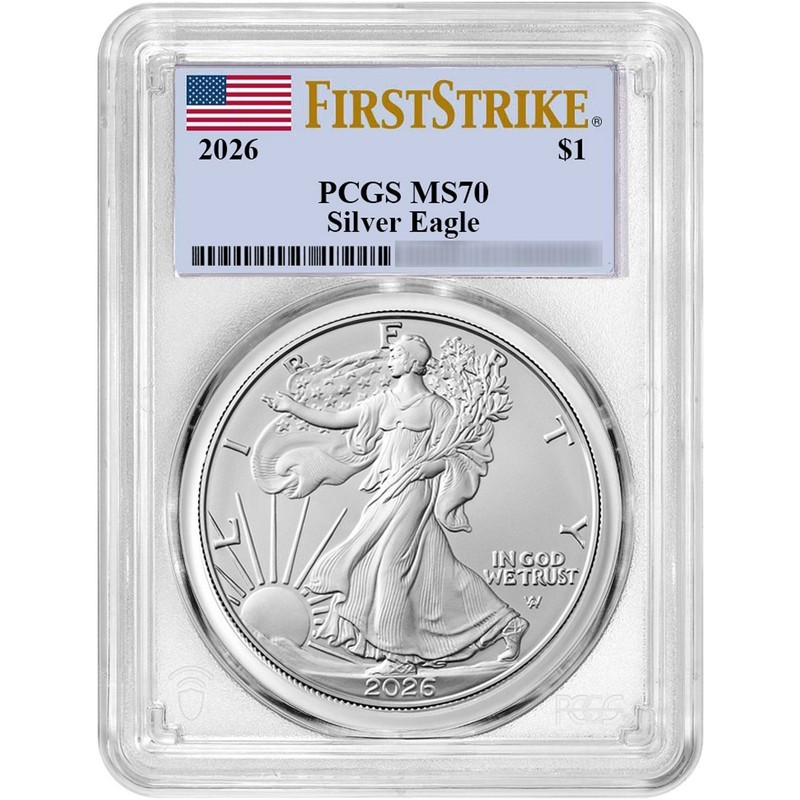 2026 SAE MS70 FS PCGS | SilverTowne