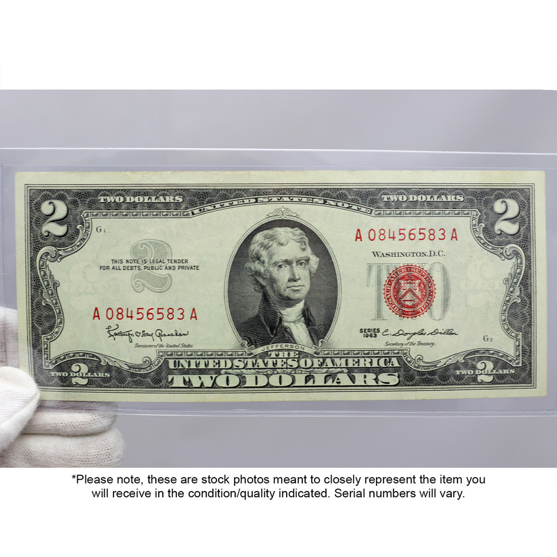 Series 1963 $2 Red Seal Note CU | SilverTowne