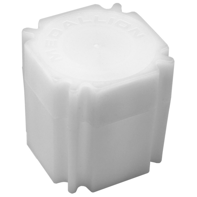 SILVER ROUND STORAGE TUBE 1 OZ 1 CLEAR OPAQUE USED TUBE 