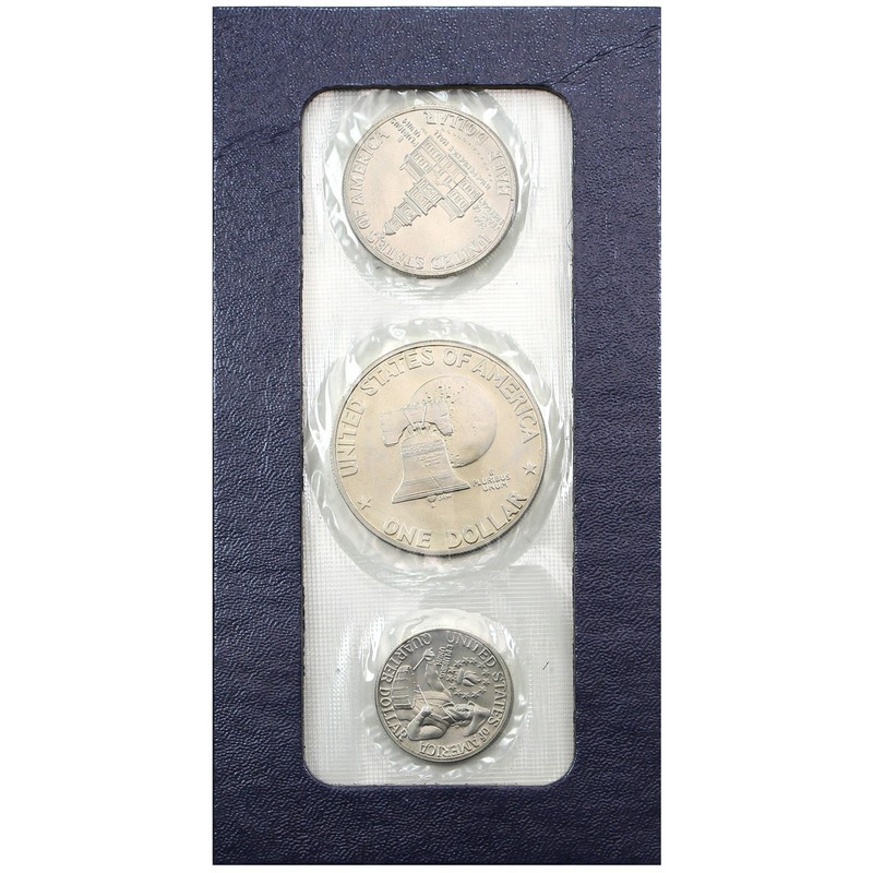 1976-S Silver Bicentennial 3-Piece Mint Set | SilverTowne