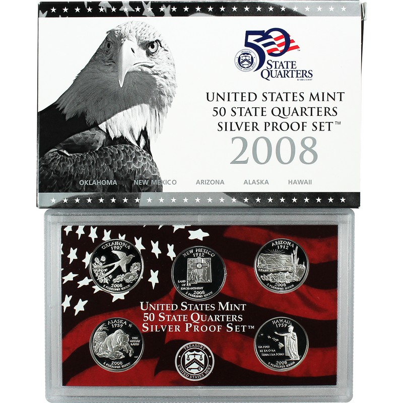 SilverTowne - 2009 S 4pc Presidential Dollar Proof Set