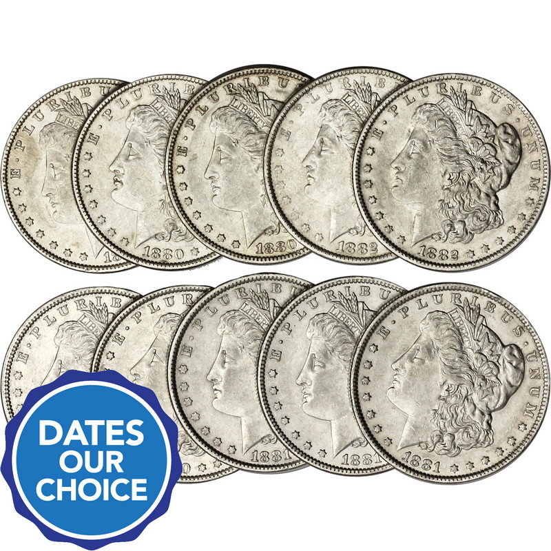 Circulated 1921 Morgan Silver Dollars Choose How Many! 90/% US Coin Lot