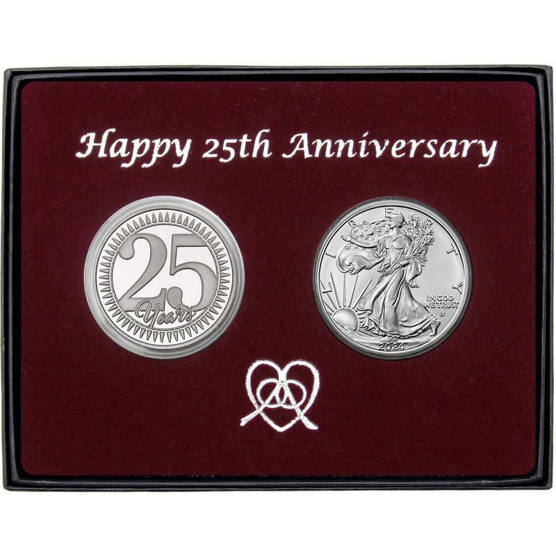 gifts for 25th anniversary to couples