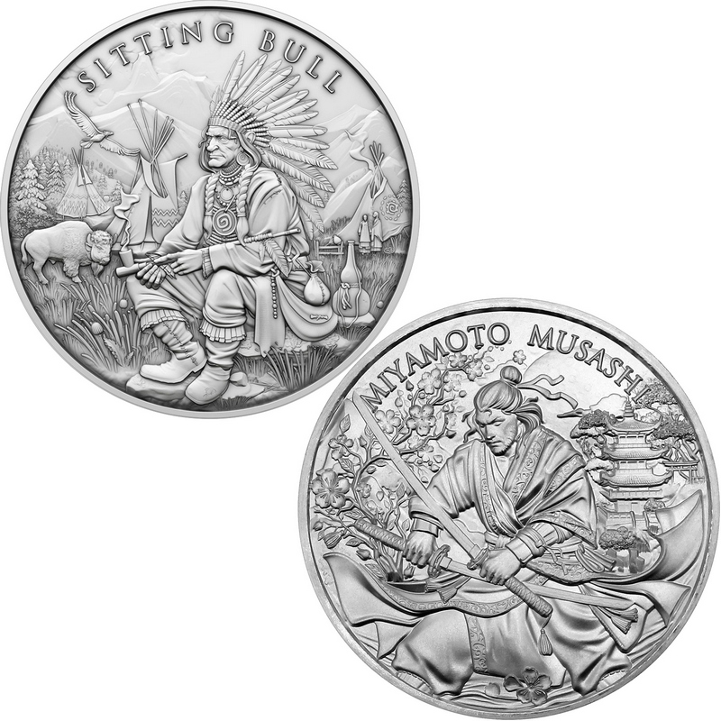 コレクション Great Historic Silver Coins of the world Lot of 3 Silver WORLD COINS Authentic Collection Vintage