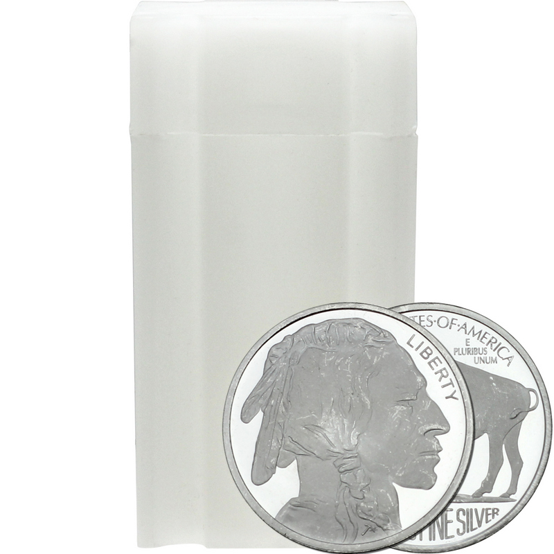 Buffalo Replica 1/4oz Silver Medallion Bullion | SilverTowne