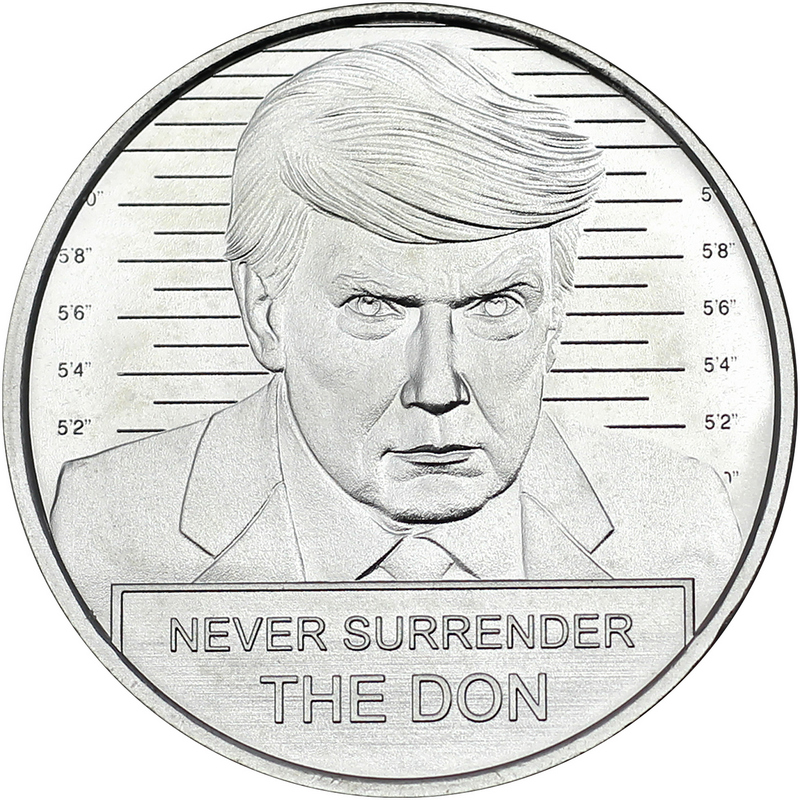 Donald Trump 1 oz .999 Silver Bar The People's President - In