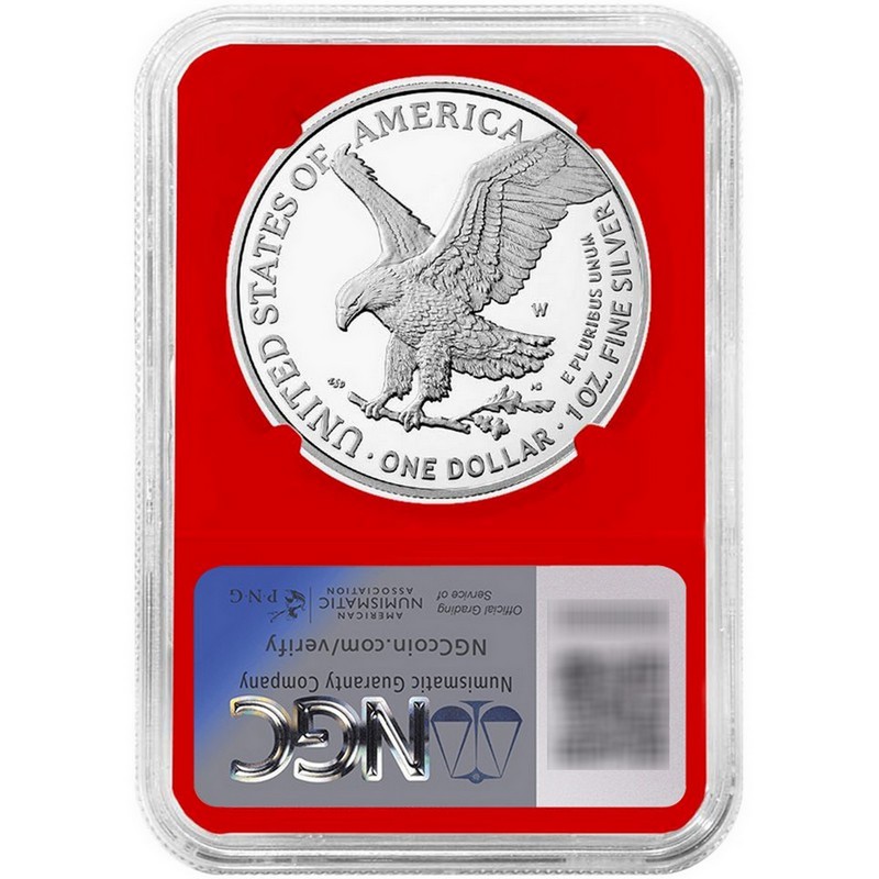 NPG-83各色1本、NPG-71×3本、NPG-67×2本、合計9本セット 2025 SAE PF70 Red White & Blue NGC FDI Set | SilverTowne