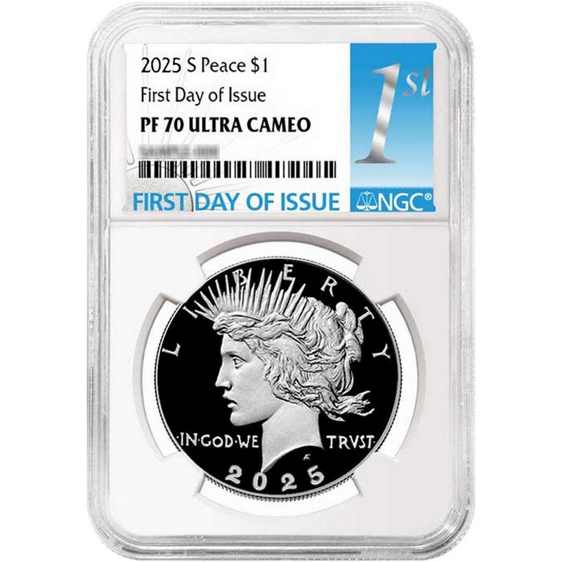2025 S Morgan & Peace Silver $ Set NGC PF70 UC FDI | SilverTowne