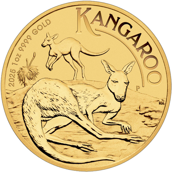 2024 Australia Gold Kangaroo 1oz BU Coin