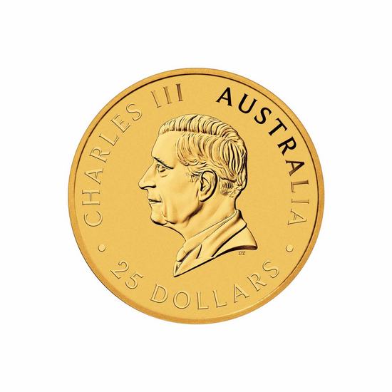 2026 Australia Gold Kangaroo Quarter Ounce BU Coin