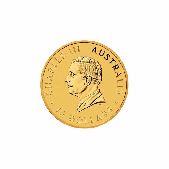 2025 Australia Gold Kangaroo Tenth Ounce BU Coin