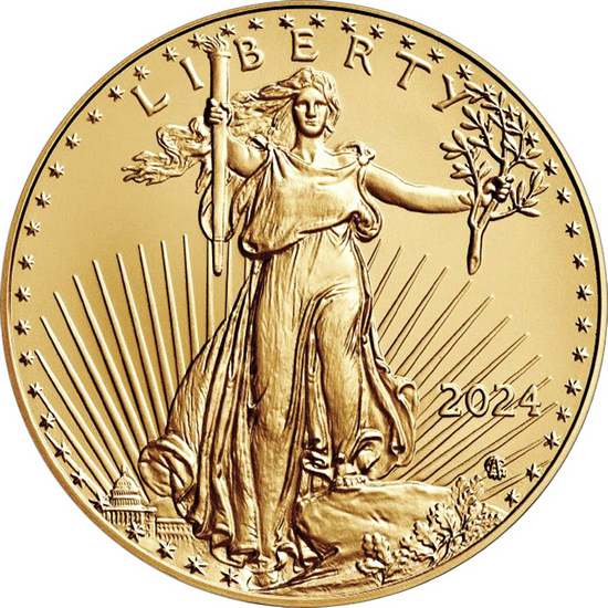 2023 Gold American Eagle 1oz BU Gold Coin