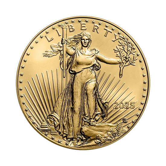 2024 Gold American Eagle Half Ounce BU Gold Coin