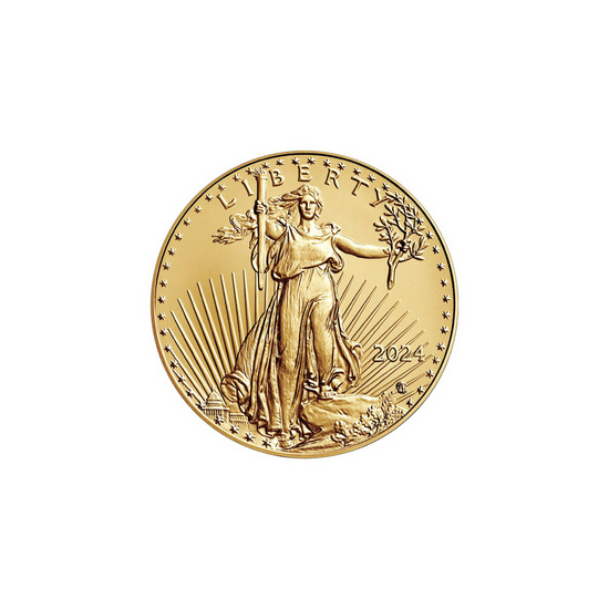 2024 Gold American Eagle Tenth Ounce BU Gold Coin