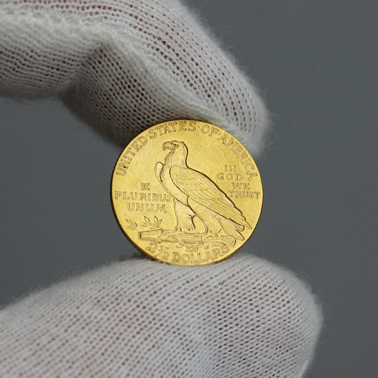 1915 $2.5 Gold Indian Extra Fine Condition 1915 $2.5 Gold Indian Extra Fine Condition