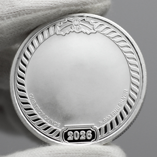 2026 I Love You Snow Much! Snowman 1oz .999 Silver Medallion in
