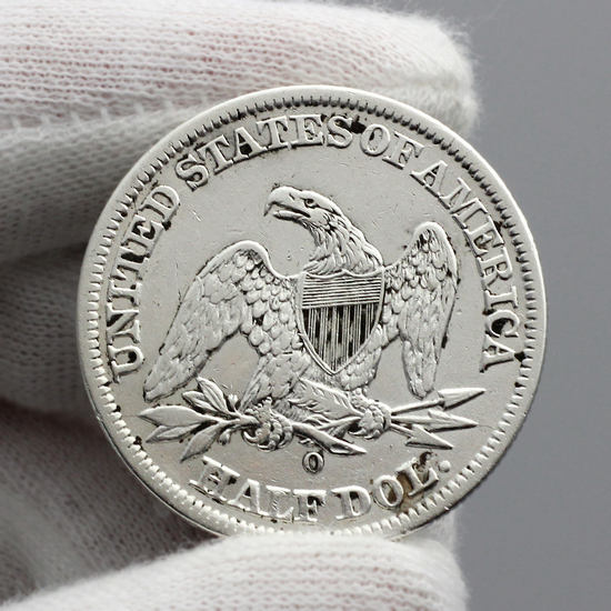 1842 O Liberty Seated Half Dollar VF/XF Condition