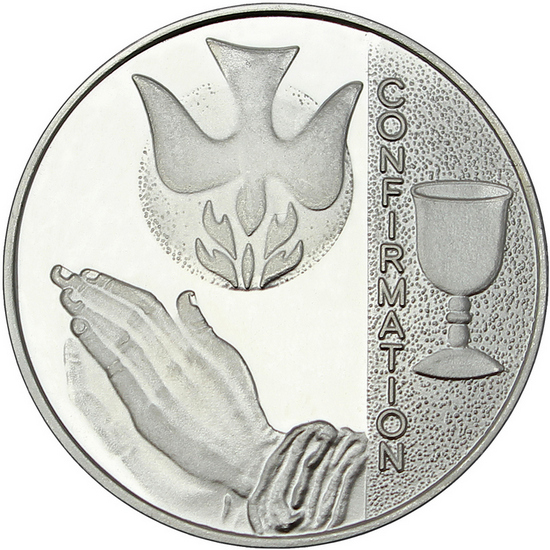 Confirmation 1oz .999 Silver Medallion Dated 2025 in Gift Box Confirmation 1oz .999 Silver Medallion Dated 2025 in Gift Box