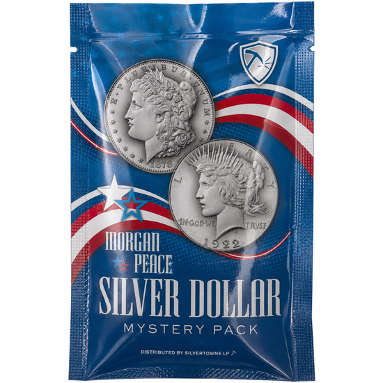 Morgan Silver Dollar Mystery Pack #060238 Morgan Silver Dollar Mystery Pack #060238