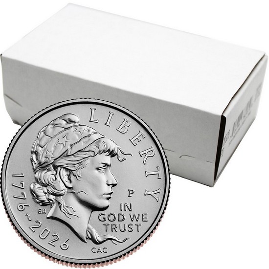 2026 $20 P&D Semiquincentennial Dime Emerging Liberty Bag BU Condition in Original U.S. Mint Sealed Box