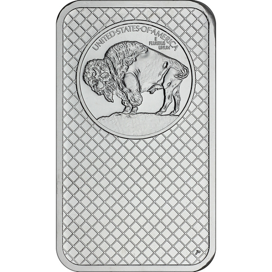 Buffalo Replica 5oz .999 Silver Bar Buffalo Replica 5oz .999 Silver Bar