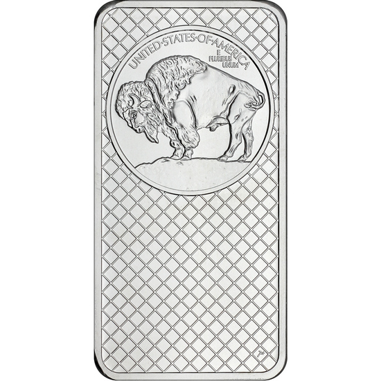 Buffalo Replica 10oz .999 Silver Bar Buffalo Replica 10oz .999 Silver Bar