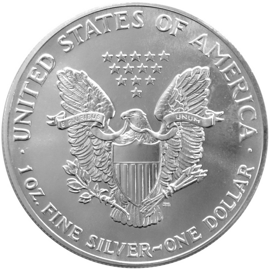1990 Silver American Eagle BU 1990 Silver American Eagle BU