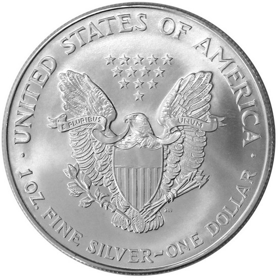 1994 Silver American Eagle BU