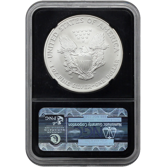 2006 Silver American Eagle 20th Anniversary 3pc Set MS69 NGC Black Core 2006 Silver American Eagle 20th Anniversary 3pc Set MS69 NGC Black Core