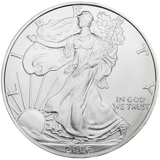 2006 W Silver American Eagle Burnished BU in OGP 2006 W Silver American Eagle Burnished BU in OGP