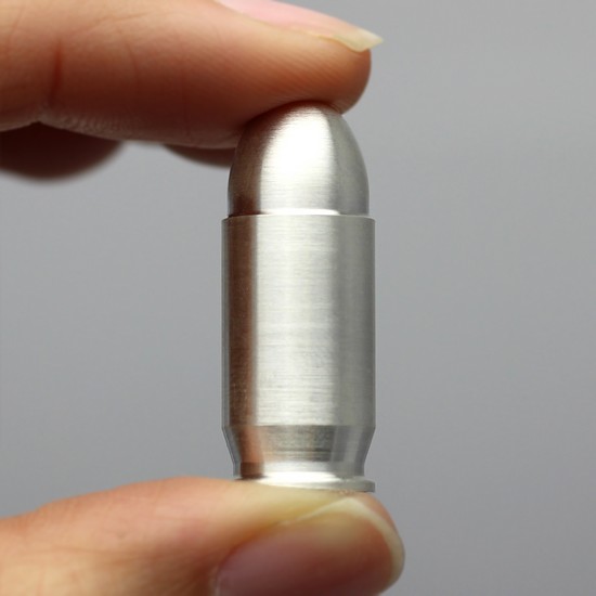 1oz Silver Bullet .45 Caliber Replica SilverTowne Mint