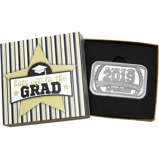 Congratulations Graduate! Class of 2019 1oz .999 Silver Bar