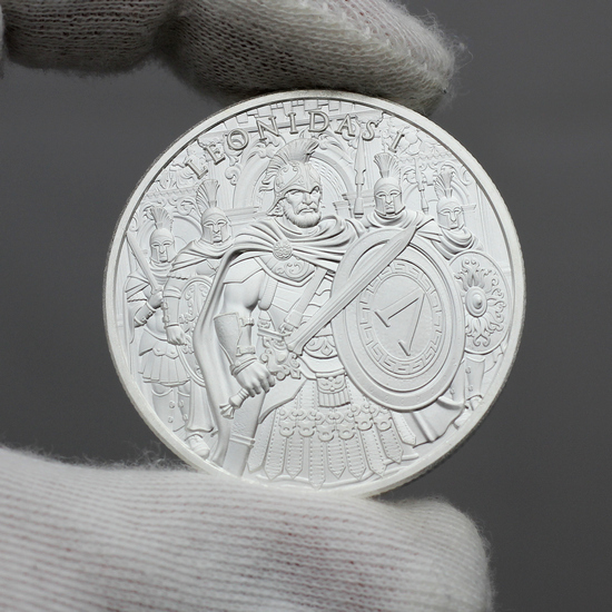 Leonidas I Legendary Warriors 1oz .999 Silver Medallion | SilverTowne
