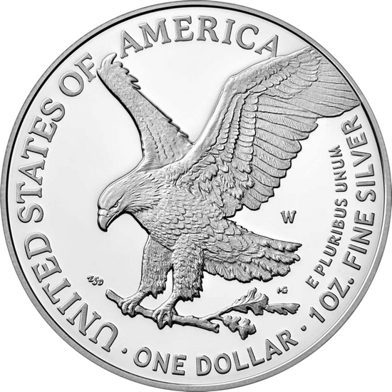 2023 W Silver American Eagle Coin PF in OGP 2023 W Silver American Eagle Coin PF in OGP