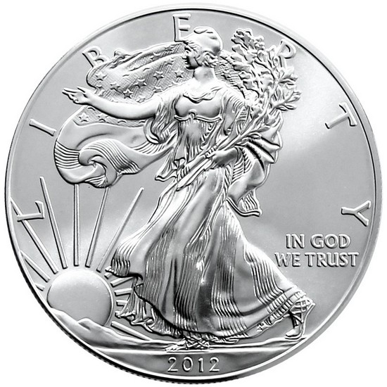 2012 Silver American Eagle BU