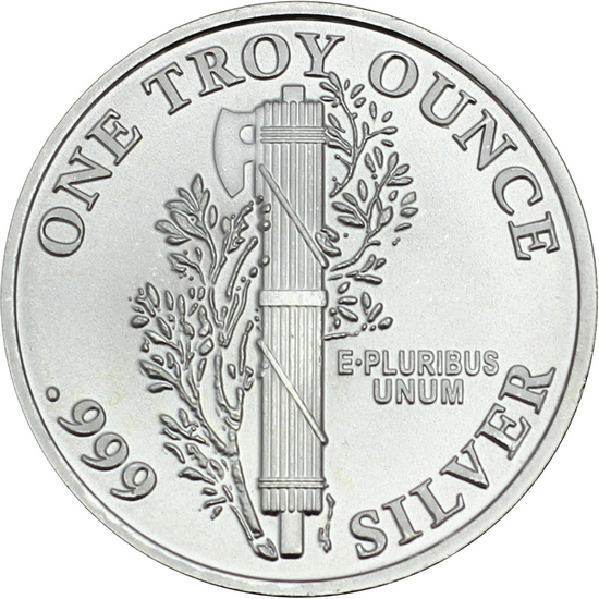 Mercury Dime Replica 1oz .999 Silver Medallion