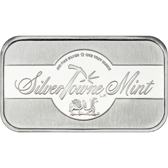 SilverTowne Mint 1oz .999 Silver Bar