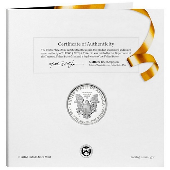 2017 S Proof American Silver Eagle Congratulations Set in OGP