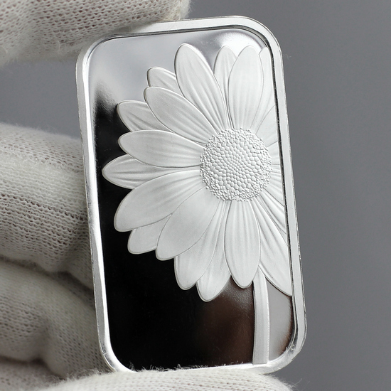 Daisy 1oz .999 Silver Bar in Gift Box