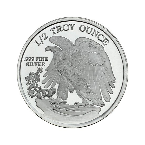 Walking Liberty Replica 1/2oz .999 Silver Medallion Walking Liberty Replica 1/2oz .999 Silver Medallion