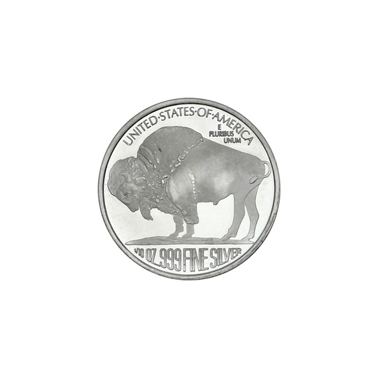 Buffalo Replica 1/10oz .999 Silver Medallion Buffalo Replica 1/10oz .999 Silver Medallion