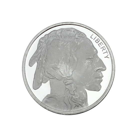 Buffalo Replica 1/4oz .999 Silver Medallion