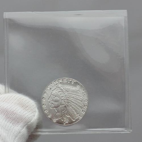 Indian Incused Replica 1/10oz .999 Silver Medallion