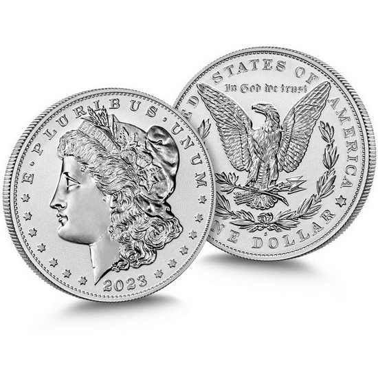 2023 S Morgan and Peace Silver Dollar Set Reverse Proof in OGP 2023 S Morgan and Peace Silver Dollar Set Reverse Proof in OGP