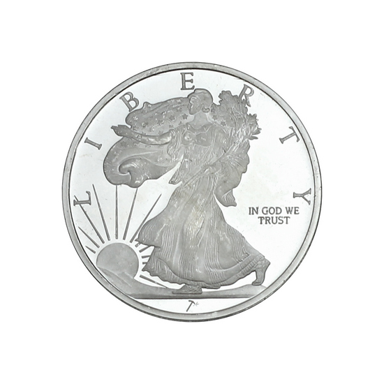 Walking Liberty Replica 1/4oz .999 Silver Medallion